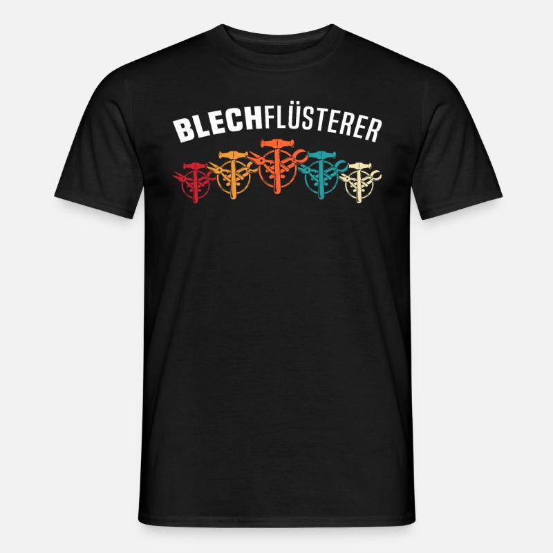 Spengler Bauspengler Spengeln - Männer T-Shirt - Schwarz