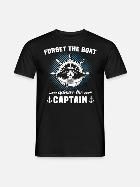 Captain Boat Captain - Men's T-Shirt - black