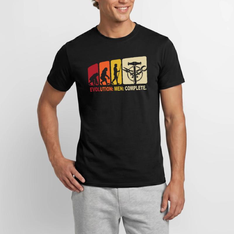 Spengler Evolution Bauspengler Men's T-Shirt