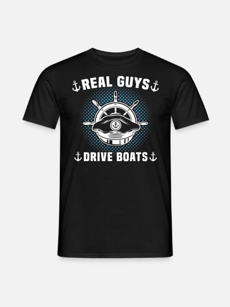 Captain Captain Boat - Men's T-Shirt - black