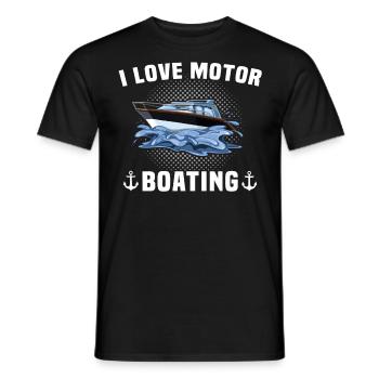 Capitaine Capitaine Bateau - T-shirt homme - noir - Devant - AI Model Male 178 light (178cm)