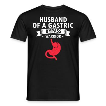 Gastric Bypass and Gastric Bypass Surgery Design - Men's T-Shirt - black - Front - AI Model Male 178 light (178cm)
