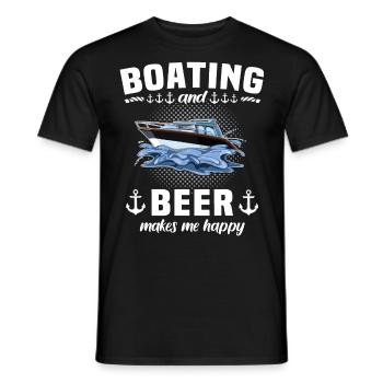 Capitaine Beer - T-shirt homme - noir - Devant - AI Model Male 178 light (178cm)