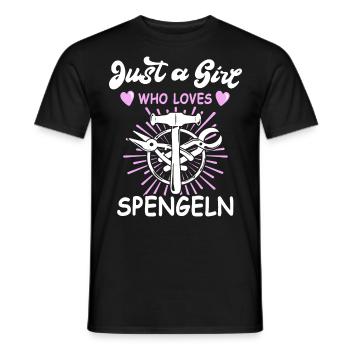 Spenglerin Bauspenglerin Karrosseriespenglerin - Männer T-Shirt - Schwarz - Vorne - AI Model Male 178 light (178cm)