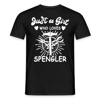 Spengler Beruf Bauspengler Sprüche - Männer T-Shirt - Schwarz - Vorne - AI Model Male 178 light (178cm)