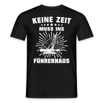 Kranführer Kran Kranfahrer - Männer T-Shirt - Schwarz - Vorne - AI Model Male 178 light (178cm)