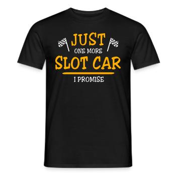 Slot Car Slotracing Slotcar - Männer T-Shirt - Schwarz - Vorne - AI Model Male 178 light (178cm)