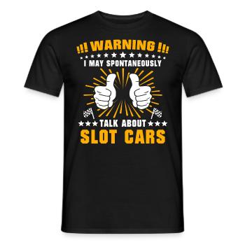 Slot Car Slotracing - T-shirt homme - noir - Devant - AI Model Male 178 light (178cm)