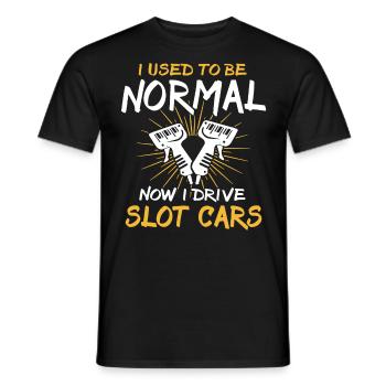 Slot Racing Slot Car - T-shirt homme - noir - Devant - AI Model Male 178 light (178cm)