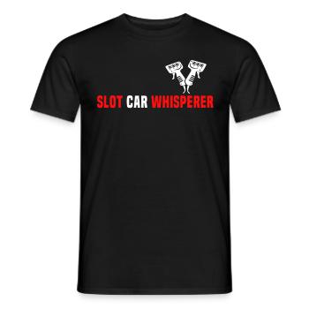 Slot Car Racing Slot Race - Men's T-Shirt - black - Front - AI Model Male 178 light (178cm)