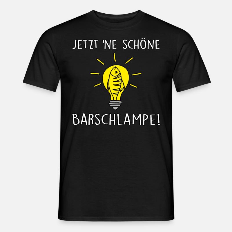 Barschlampe - Männer T-Shirt - Schwarz