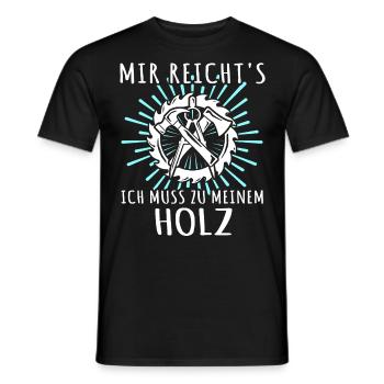 Zimmermann Zimmerer Zimmerleute - Männer T-Shirt - Schwarz - Vorne - AI Model Male 178 light (178cm)