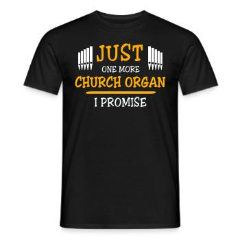 Organiste Orgue organiste - T-shirt homme - noir - Devant - AI Model Male 178 light (178cm)