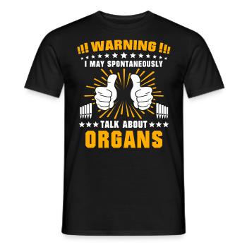 Organiste Orgue organiste - T-shirt homme - noir - Devant - AI Model Male 178 light (178cm)