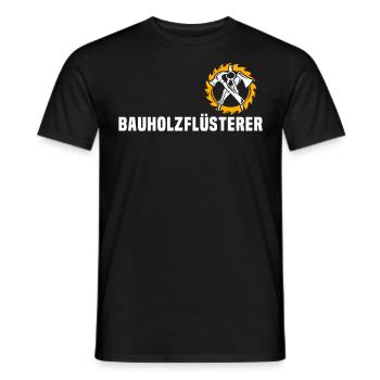 Zimmermann Zimmerer - Männer T-Shirt - Schwarz - Vorne - AI Model Male 178 light (178cm)