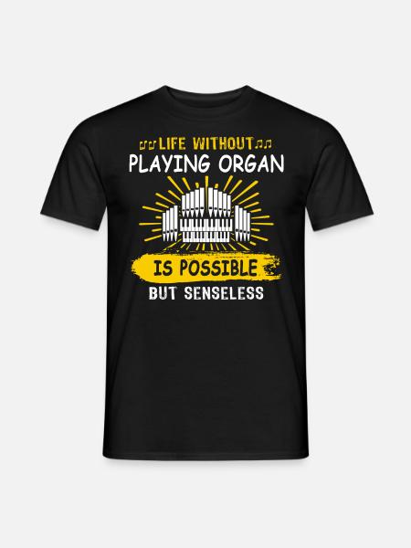Orgues Organistes - T-shirt homme - noir