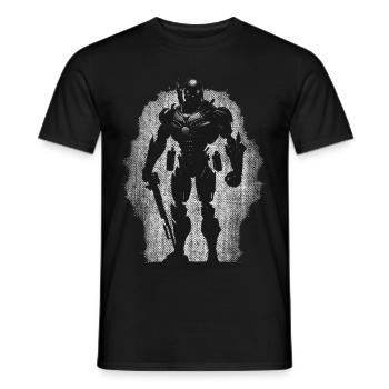 Robot tueur Robot tueur - T-shirt homme - noir - Devant - AI Model Male 178 light (178cm)