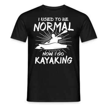 Kayakistes kayakistes - T-shirt homme - noir - Devant - AI Model Male 178 light (178cm)