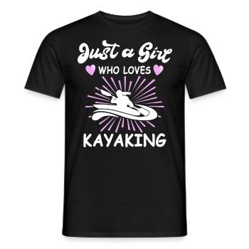 Kayak Filles Kayak - T-shirt homme - noir - Devant - AI Model Male 178 light (178cm)