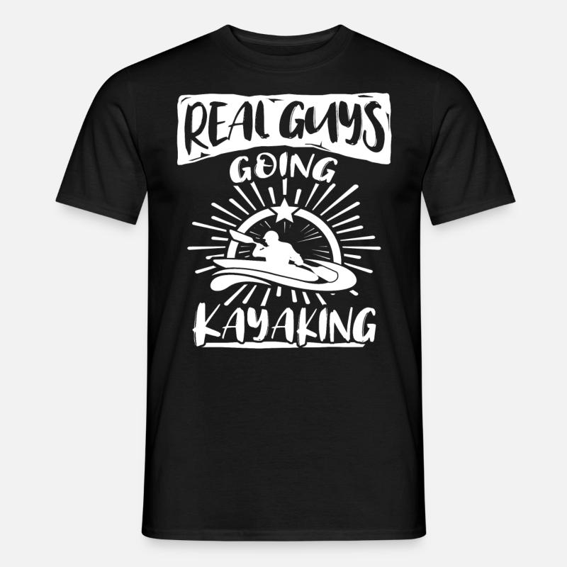 Kayaker Kayaking - Men’s T-shirt - black