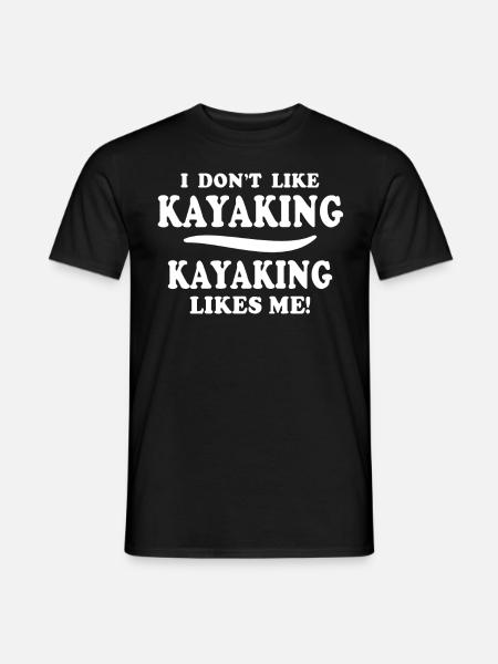 Kayaking Kayaker - Men's T-Shirt - black