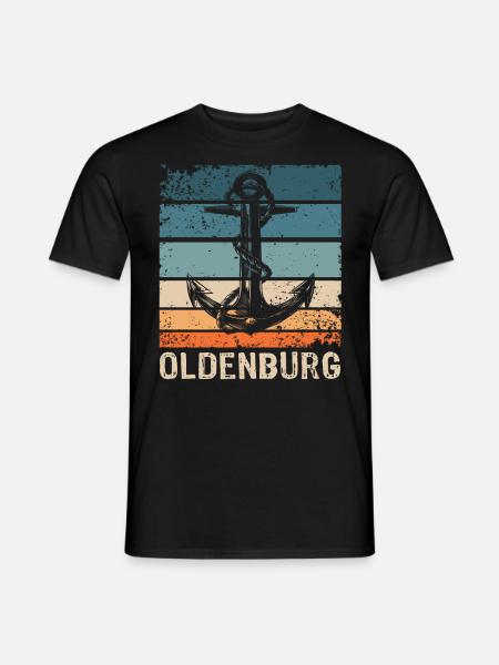 Oldenburger Sprüche Oldenburg - Männer T-Shirt - Schwarz