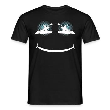 Kayakistes - T-shirt homme - noir - Devant - AI Model Male 178 light (178cm)