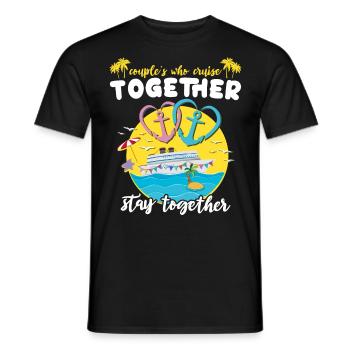 Cruise Marriage - Men's T-Shirt - black - Front - AI Model Male 178 light (178cm)