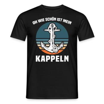 Kappeln Kappelner Spruch - Männer T-Shirt - Schwarz - Vorne - AI Model Male 178 light (178cm)