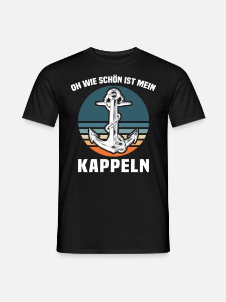 Kappeln Kappelner Spruch - Männer T-Shirt - Schwarz