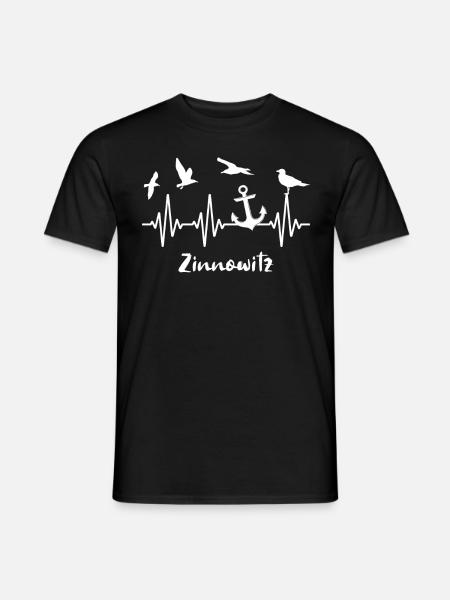 Zinnowitz ECG Zinnowitzer - Men's T-Shirt - black