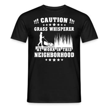 Tondeuse - T-shirt homme - noir - Devant - AI Model Male 178 light (178cm)