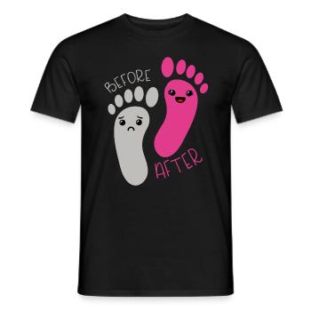 Podologe Fußpflege Pediküre Podologie Geschenke - Männer T-Shirt - Schwarz - Vorne - AI Model Male 178 light (178cm)