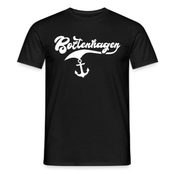 Boltenhagen Sprüche - Männer T-Shirt - Schwarz - Vorne - AI Model Male 178 light (178cm)