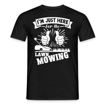 Tondeuse - T-shirt homme - noir - Devant - AI Model Male 178 light (178cm)