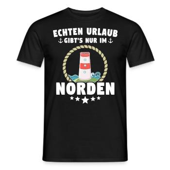 Norden Geschenk Nordener - Männer T-Shirt - Schwarz - Vorne - AI Model Male 178 light (178cm)