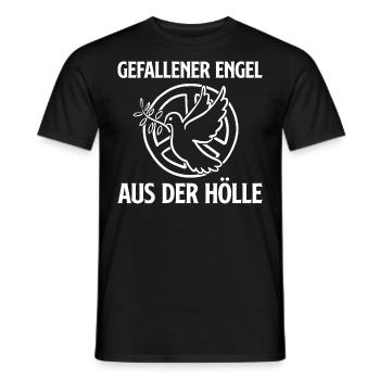 Gefallener Engel aus der Hölle 2 - Männer T-Shirt - Schwarz - Vorne - AI Model Male 178 light (178cm)