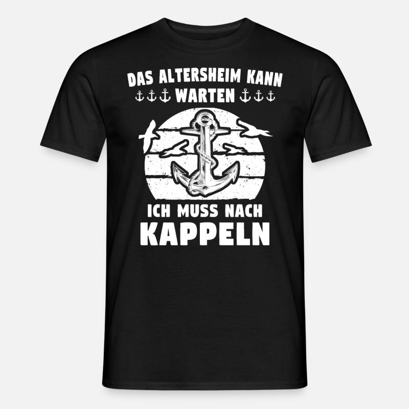 Kappeln Kappelner - Männer T-Shirt - Schwarz