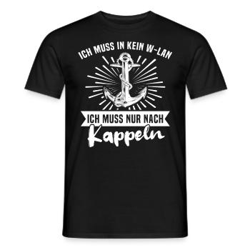 Kappeln Sprüche Kappelner - Männer T-Shirt - Schwarz - Vorne - AI Model Male 178 light (178cm)