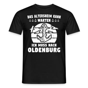 Heiligenhafen Sprüche Heiligenhafener - Männer T-Shirt - Schwarz - Vorne - AI Model Male 178 light (178cm)