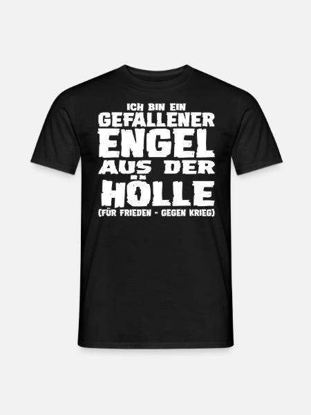 Gefallener Engel aus der Hölle - Männer T-Shirt - Schwarz