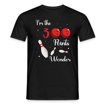 Joueur de quilles - T-shirt homme - noir - Devant - AI Model Male 178 light (178cm)