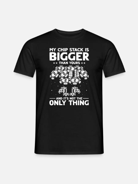 Joueurs de poker - T-shirt homme - noir