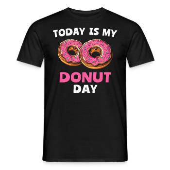 Beignet - T-shirt homme - noir - Devant - AI Model Male 178 light (178cm)