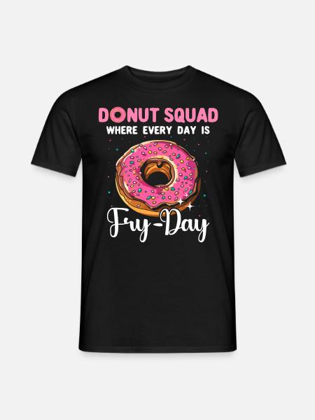 Donut Dear Donut Lovers - Men's T-Shirt - black