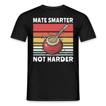 Yerba mate tea drinkers - Men's T-Shirt - black - Front - AI Model Male 178 light (178cm)