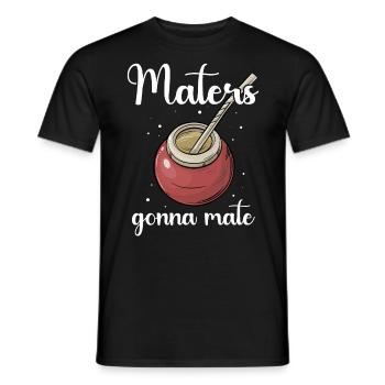 Yerba Mate Tee - Männer T-Shirt - Schwarz - Vorne - AI Model Male 178 light (178cm)