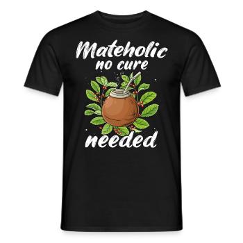 Mate Tee - Männer T-Shirt - Schwarz - Vorne - AI Model Male 178 light (178cm)