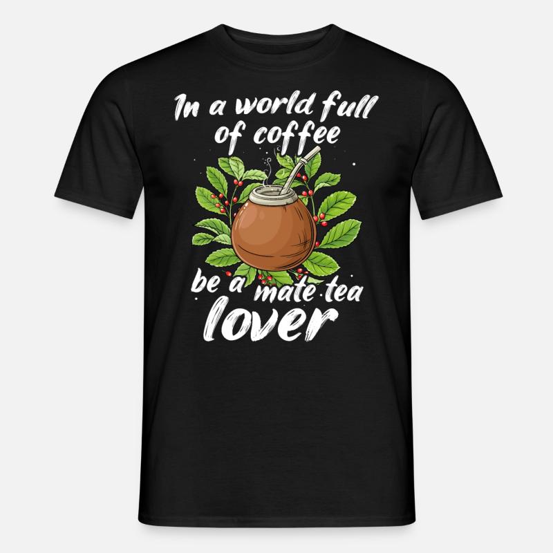 Mate Tee - Männer T-Shirt - Schwarz