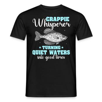 Pêche au poisson-lune Pêche à la merde - T-shirt homme - noir - Devant - AI Model Male 178 light (178cm)
